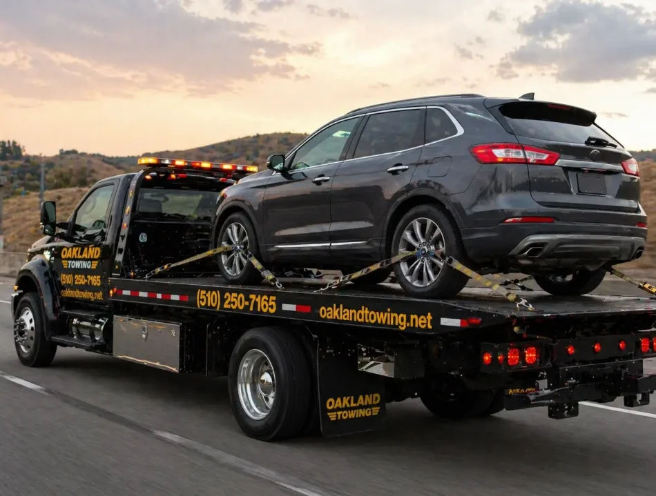 long distance inter state towing by oakland towing